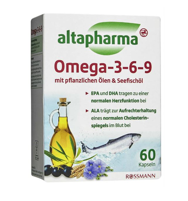 Sản phẩm bổ sung Omega 3 Altapharma của Đức
