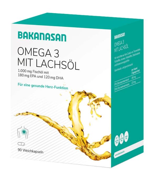 Omega 3 Mit Lachsol Bakanasan của Đức