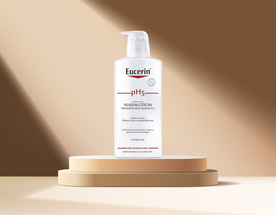 Sữa tắm Eucerin không mùi dành cho da nhạy cảm Eucerin pH5