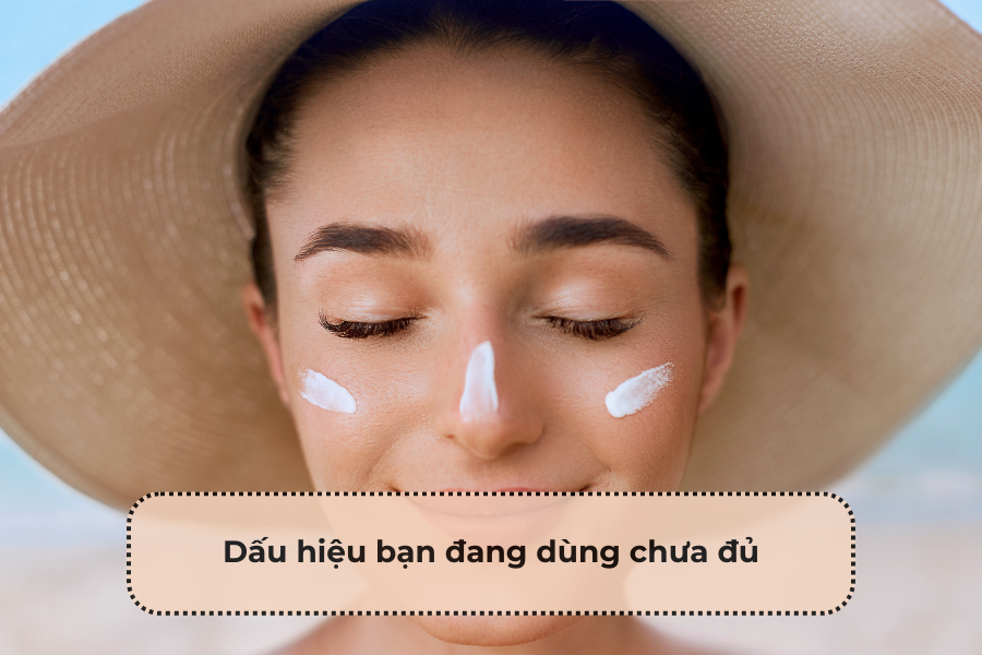 Dấu hiệu bạn đang dùng chưa đủ