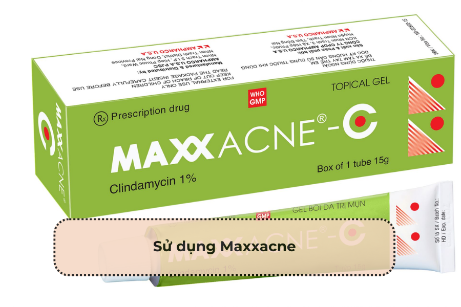 Sử dụng Maxxacne