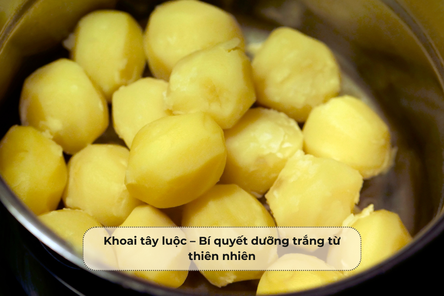 Khoai tây chiên – Bí quyết dưỡng trắng từ thiên nhiên
