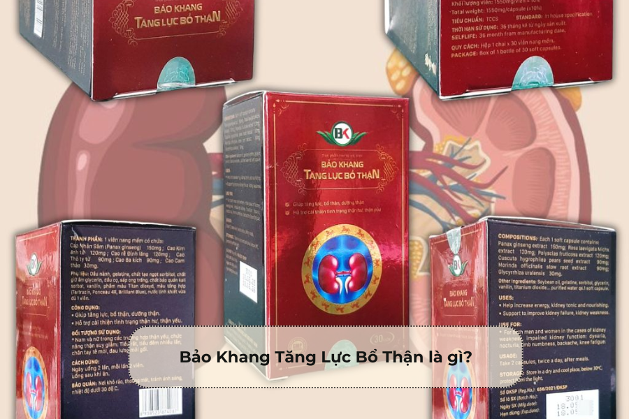 Bảo Khang Tăng Lực Bổ Thận là gì