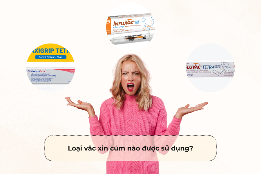 Loại vắc xin cúm nào được sử dụng