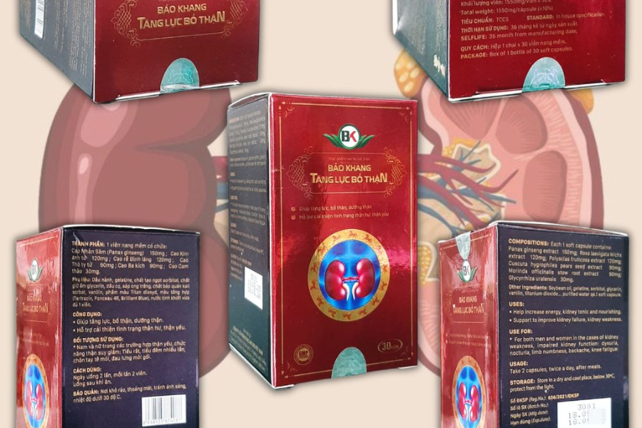Công dụng bảo khang tăng lực bổ thận