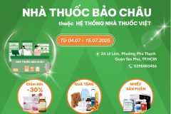 Khai trương Nhà thuốc Bảo Châu, thuộc HỆ THỐNG NHÀ THUỐC VIỆT