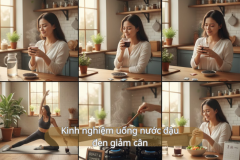 kinh nghiệm uống nước đậu đen giảm cân_