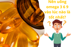 Nên uống omega 3 6 9 vào lúc nào là tốt nhất