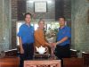 Tỉnh đoàn – Hội LHTN Việt Nam tỉnh Vĩnh Phúc tổ chức thăm hỏi chức sắc phật giáo nhân ngày lễ Vu Lan 2018